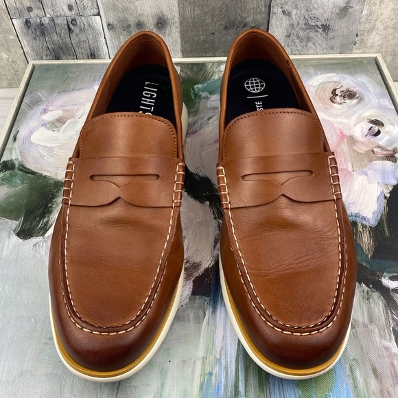 SOLD!!!!!Cole Haan 2.0 Zerogrand Penny Loafer in Briti Tan Size 10.5. - Picture 3 of 12